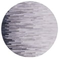 thumbnail image 1 of SAFAVIEH Faux Hide Crispin Modern Area Rug, Ivory/Grey, 6' x 6' Round, 1 of 8