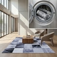 thumbnail image 1 of SAFAVIEH Faux Hide Crystal Modern Area Rug, Light Grey/Grey, 9' x 12', 1 of 12