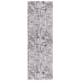 thumbnail image 1 of SAFAVIEH Faux Hide Cyrus Geometric Runner Rug, Beige/Brown, 2'6" x 8', 1 of 8