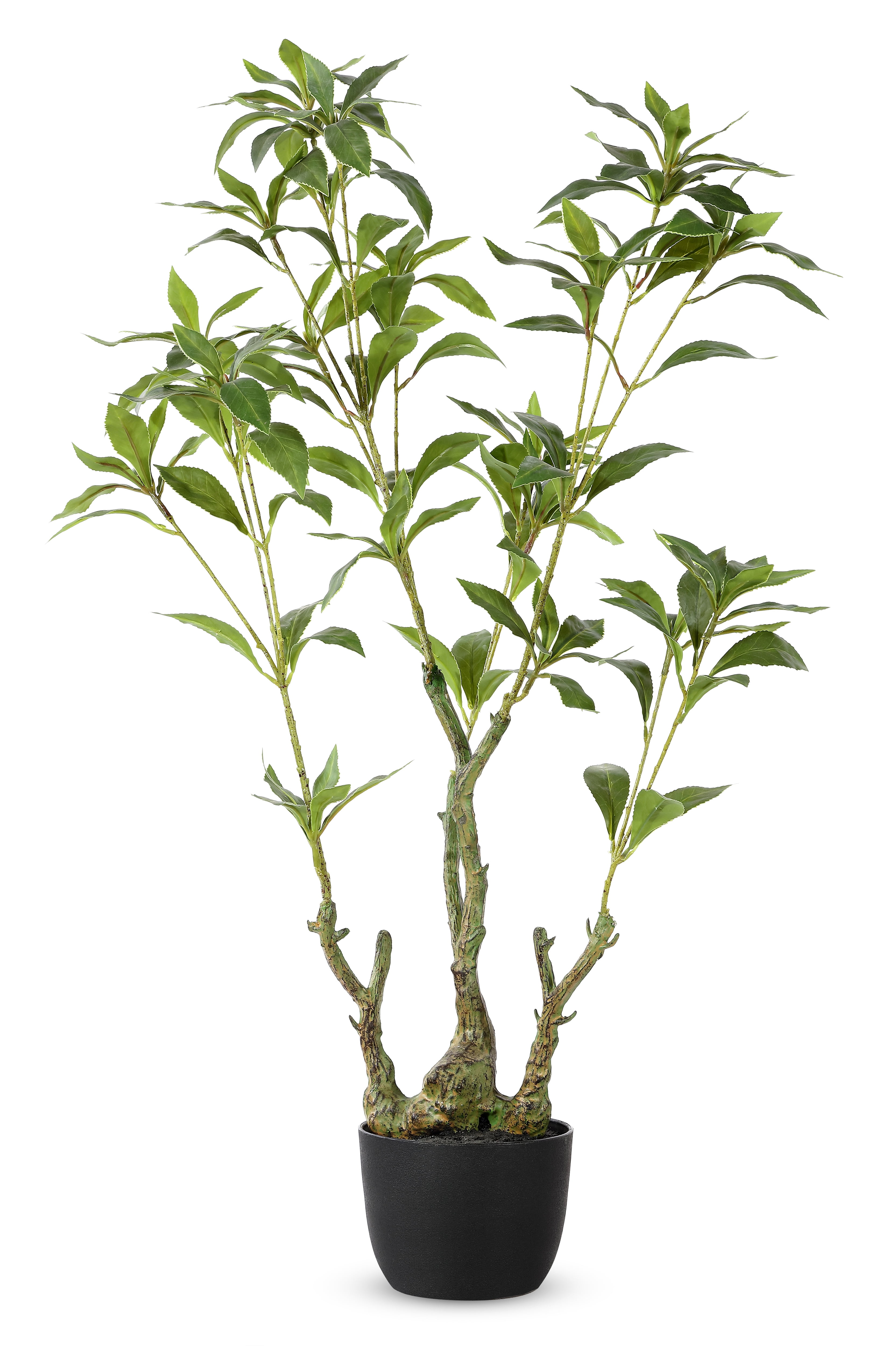 32" Green Faux Pieris Japonica Potted Plant