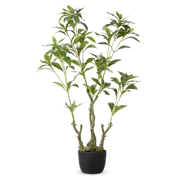SAFAVIEH Faux Pieris Japonica 32" Potted Plant, Green
