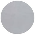 thumbnail image 1 of SAFAVIEH Faux Rabbit Fur Daven Solid Area Rug, Silver, 6' x 6' Round, 1 of 6