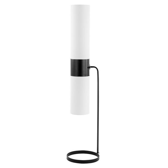 SAFAVIEH Fierro 55 in. Modern Minimalism Floor Lamp, Matte Black