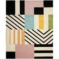 thumbnail image 1 of SAFAVIEH Fifth Avenue Bronagh Geometric Area Rug, Ivory/Black, 3' x 5', 1 of 6