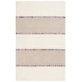 thumbnail image 1 of SAFAVIEH Fifth Avenue Cornelius Geometric Striped Area Rug, Ivory/Beige, 4' x 6', 1 of 8