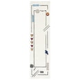 thumbnail image 1 of SAFAVIEH Fifth Avenue Cynthia Abstract Runner Rug, Ivory/Blue, 2'3" x 9', 1 of 8
