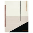 thumbnail image 1 of SAFAVIEH Fifth Avenue Dawa Abstract Area Rug, Ivory/Black, 4' x 6', 1 of 6