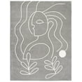 thumbnail image 1 of SAFAVIEH Fifth Avenue Dawson Abstract Area Rug, Grey/Ivory, 9' x 12', 1 of 8