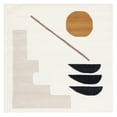 thumbnail image 1 of SAFAVIEH Fifth Avenue Deacon Abstract Area Rug, Ivory/Brown, 7' x 7' Square, 1 of 5