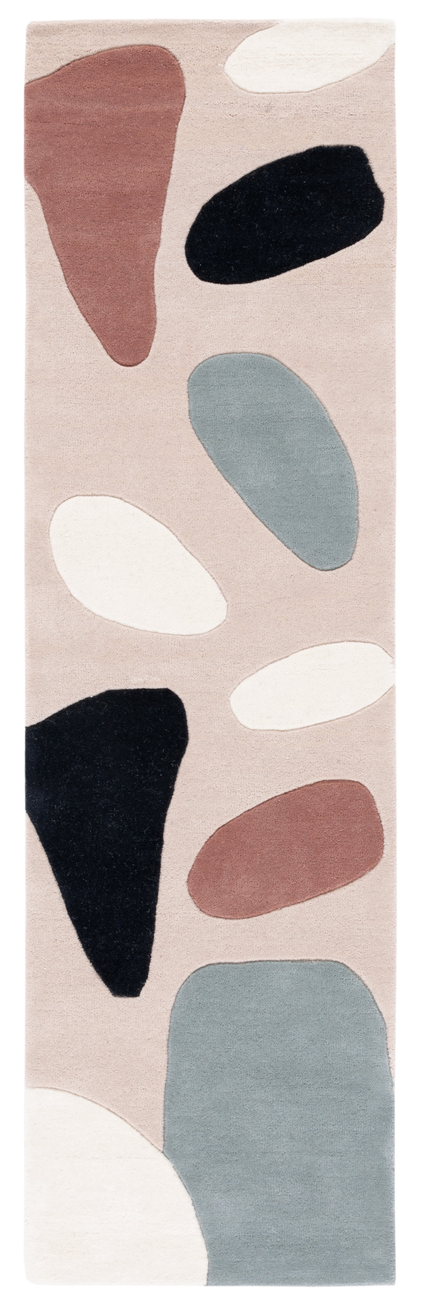 SAFAVIEH Fifth Avenue Deandre Abstract Runner Rug, Beige/Black, 2'3" x 8'