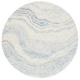 thumbnail image 1 of SAFAVIEH Fifth Avenue Deangelo Abstract Area Rug, Blue/Ivory, 4' x 4' Round, 1 of 5
