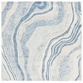 thumbnail image 1 of SAFAVIEH Fifth Avenue Deangelo Abstract Area Rug, Blue/Ivory, 4' x 4' Square, 1 of 11
