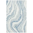 thumbnail image 1 of SAFAVIEH Fifth Avenue Deangelo Abstract Area Rug, Blue/Ivory, 4' x 6', 1 of 11