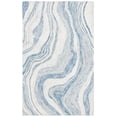 thumbnail image 1 of SAFAVIEH Fifth Avenue Deangelo Abstract Area Rug, Blue/Ivory, 6' x 9', 1 of 11
