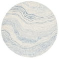 thumbnail image 1 of SAFAVIEH Fifth Avenue Deangelo Abstract Area Rug, Blue/Ivory, 8' x 8' Round, 1 of 11