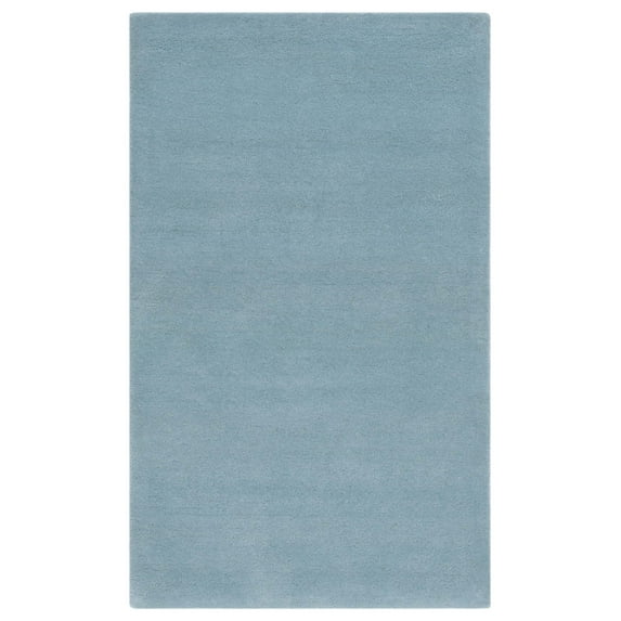 SAFAVIEH Fifth Avenue Debra Solid Area Rug, Blue, 2' x 3'