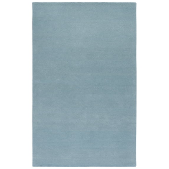 SAFAVIEH Fifth Avenue Debra Solid Area Rug, Blue, 5' x 5' Square