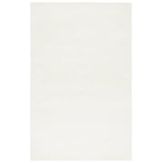 SAFAVIEH Fifth Avenue Debra Solid Area Rug, Ivory, 5' x 8'