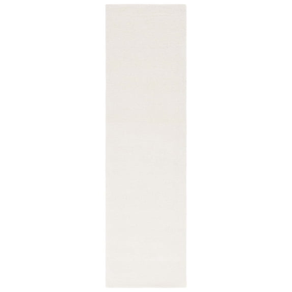 SAFAVIEH Fifth Avenue Debra Solid Runner Rug, Ivory, 2'3" x 5'