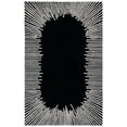 thumbnail image 1 of SAFAVIEH Fifth Avenue Declan Abstract Area Rug, Black/Ivory, 4' x 6', 1 of 8