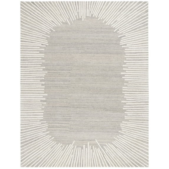 SAFAVIEH Fifth Avenue Declan Abstract Area Rug, Grey/Ivory, 8' x 10'