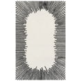 thumbnail image 1 of SAFAVIEH Fifth Avenue Declan Abstract Area Rug, Ivory/Black, 5' x 8', 1 of 8