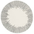 thumbnail image 1 of SAFAVIEH Fifth Avenue Declan Abstract Area Rug, Ivory/Grey, 5' x 5' Round, 1 of 8