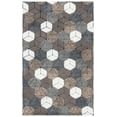 thumbnail image 1 of SAFAVIEH Fifth Avenue Dedan Geometric Wool Area Rug, Ivory/Grey, 4' x 6', 1 of 8