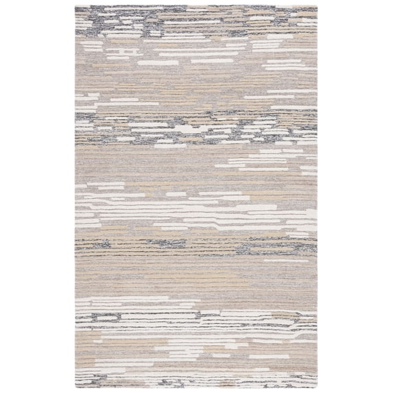 SAFAVIEH Fifth Avenue Dederick Abstract Area Rug, Natural/Beige, 4' x 6'