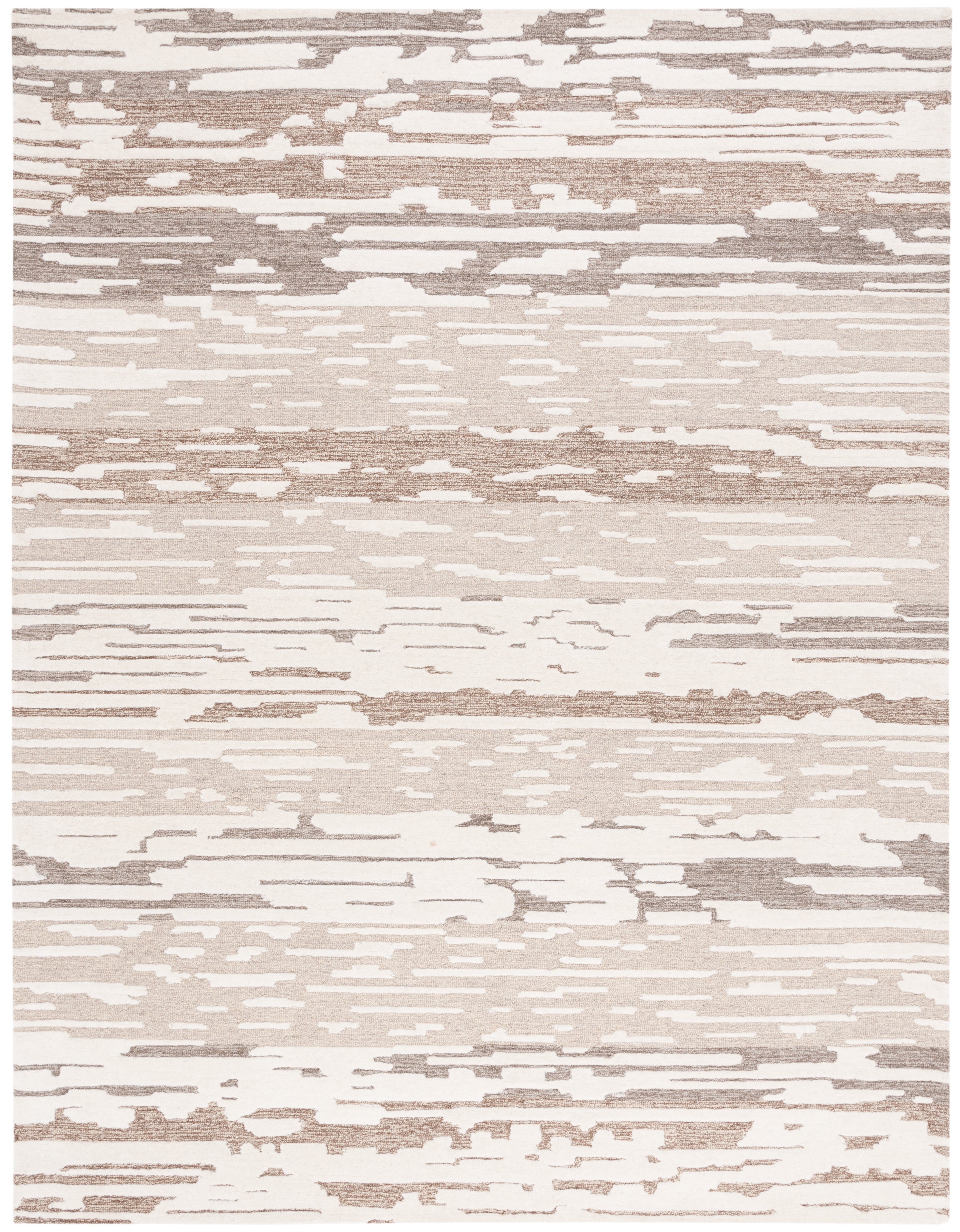 SAFAVIEH Fifth Avenue Deemer Abstract Area Rug, Natural/Brown, 8' x 10'