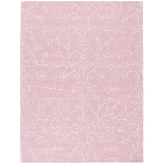 SAFAVIEH Fifth Avenue Deena Floral Area Rug, Pink/Ivory, 8' x 10'