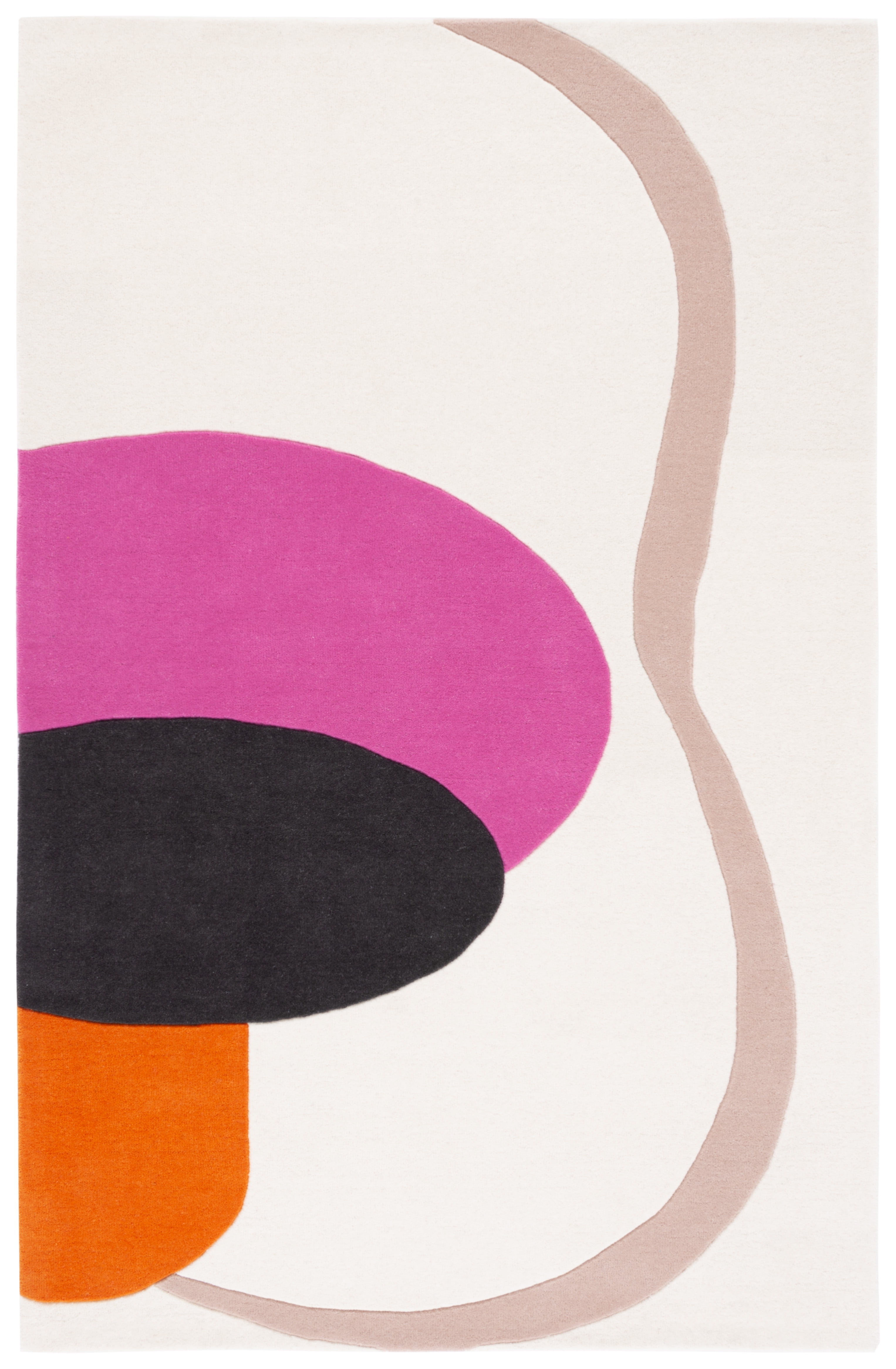 SAFAVIEH Fifth Avenue Deidra Abstract Area Rug, Ivory/Pink, 8' x 10'