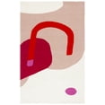 thumbnail image 1 of SAFAVIEH Fifth Avenue Deirdre Abstract Area Rug, Ivory/Red, 6' x 9', 1 of 8