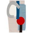 thumbnail image 1 of SAFAVIEH Fifth Avenue Deitra Abstract Area Rug, Beige/Blue, 6' x 9', 1 of 8