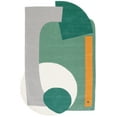 thumbnail image 1 of SAFAVIEH Fifth Avenue Delbert Abstract Area Rug, Green/Ivory, 6' x 9', 1 of 8