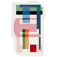 thumbnail image 1 of SAFAVIEH Fifth Avenue Delia Abstract Area Rug, Ivory/Pink, 5' x 8', 1 of 8