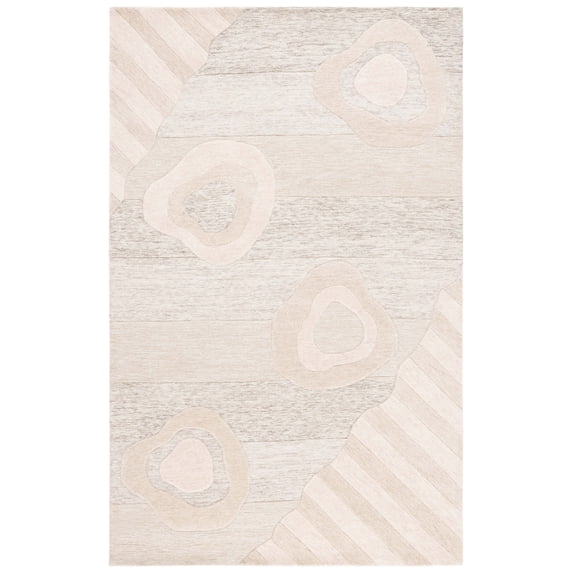 SAFAVIEH Fifth Avenue Delmar Abstract Area Rug, Beige/Grey, 5' x 8'