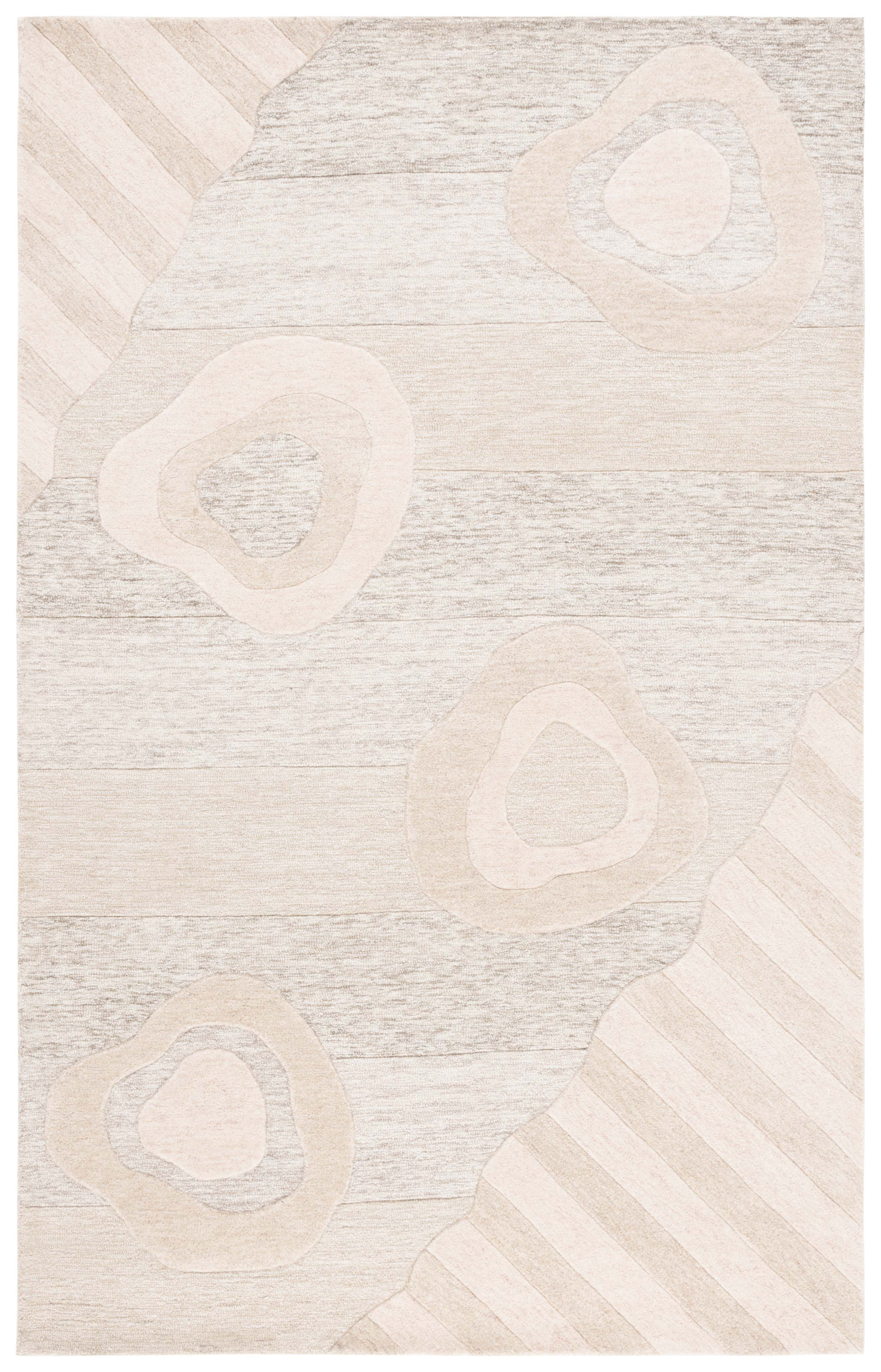 SAFAVIEH Fifth Avenue Delmar Abstract Area Rug, Beige/Grey, 6' x 9'
