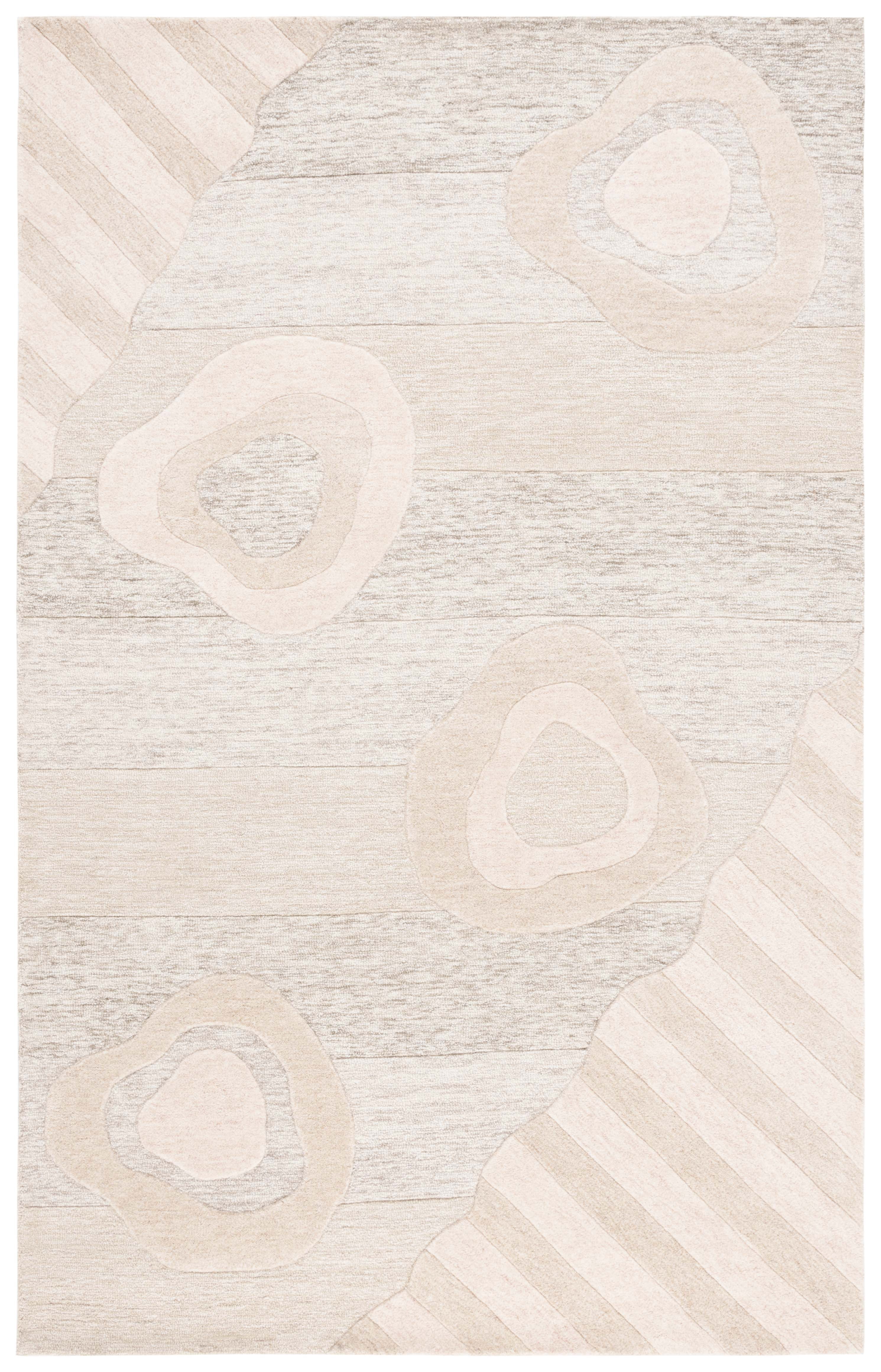 SAFAVIEH Fifth Avenue Delmar Abstract Area Rug, Beige/Grey, 8' x 10'