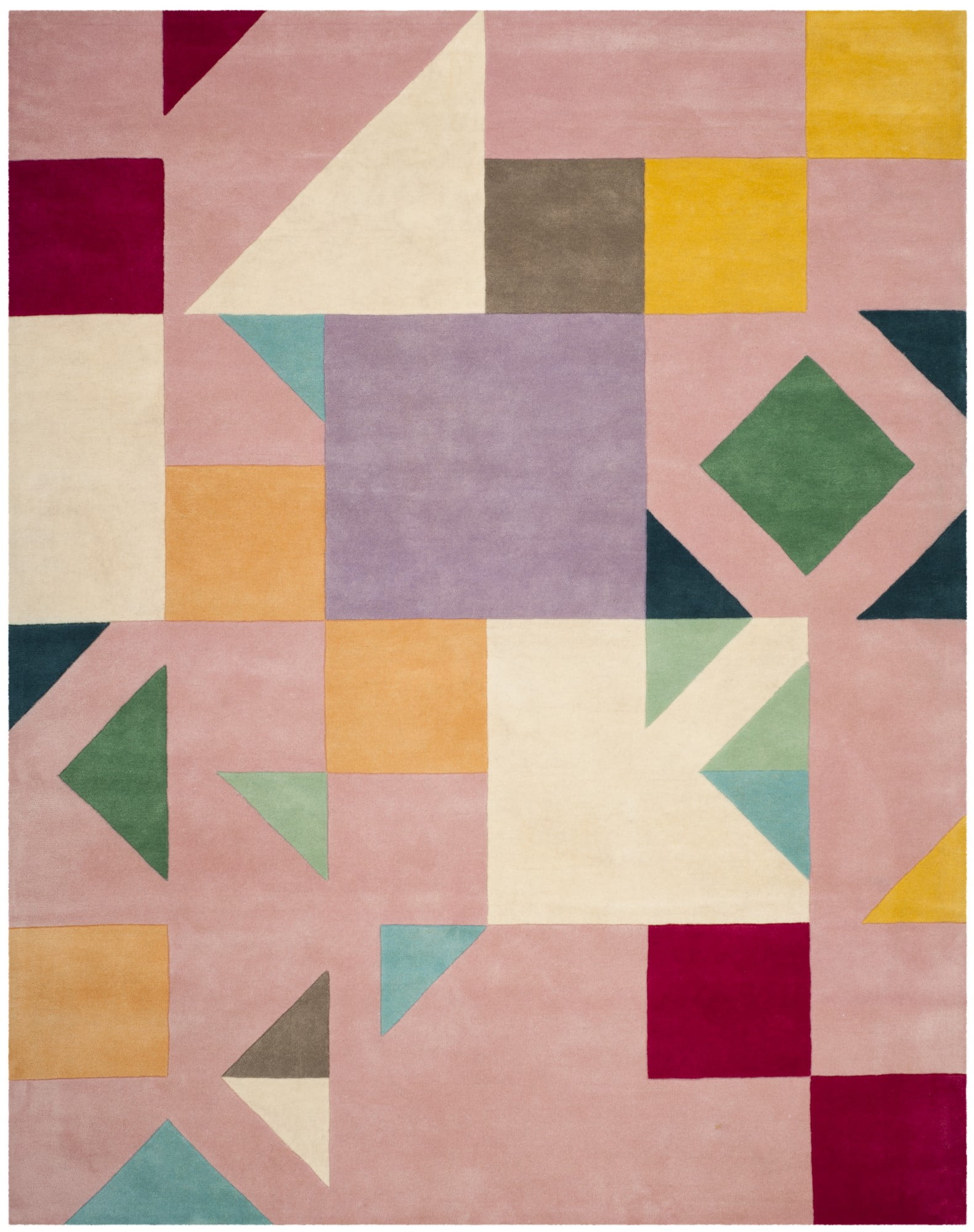 SAFAVIEH Fifth Avenue Giuseppe Southwestern Area Rug, Pink/Multi, 10' x 14'