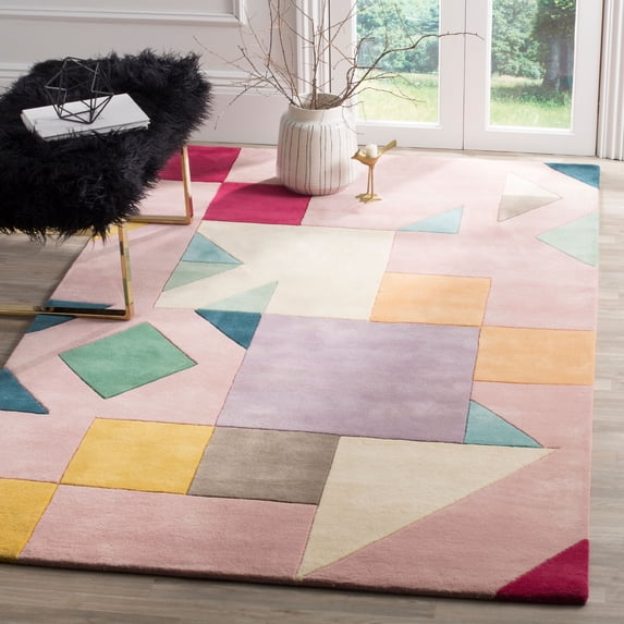 SAFAVIEH Fifth Avenue Giuseppe Southwestern Area Rug, Pink/Multi, 8' x 10'