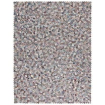 SAFAVIEH Fifth Avenue Glenna Geometric Area Rug, Blue/Gray, 8' x 10'