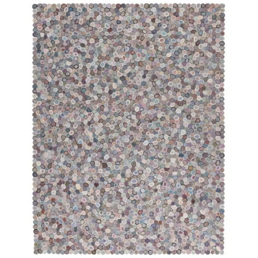 SAFAVIEH Fifth Avenue Glenna Geometric Area Rug, Blue/Gray, 8' x 10'