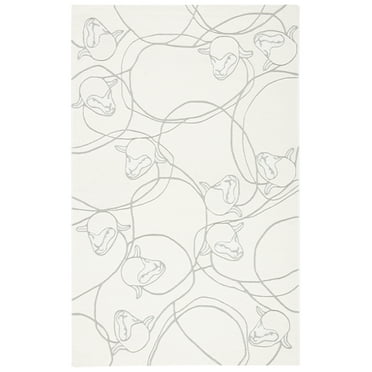SAFAVIEH Fifth Avenue Lorrin Animal Area Rug, Ivory, 8' x 10'