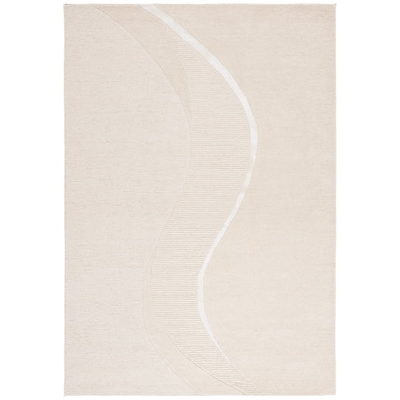 SAFAVIEH Fifth Avenue Virginia Geometric Area Rug, Ivory, 5' x 8'