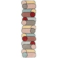 thumbnail image 1 of SAFAVIEH Fifth Avenue Wesley Abstract Runner Rug, Ivory/Multi, 2'3" x 9', 1 of 8