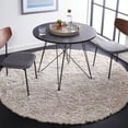 thumbnail image 1 of Safavieh Flokati Augustin Solid Shag Area Rug, Beige, 5'3" x 5'3" Round, 1 of 11