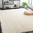 thumbnail image 1 of Safavieh Flokati Augustin Solid Shag Area Rug, Ivory, 5'3" x 7'6", 1 of 12