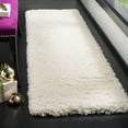 thumbnail image 1 of Safavieh Flokati Augustin Solid Shag Runner Rug, Ivory, 2'3" x 8', 1 of 12