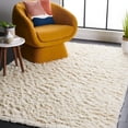 thumbnail image 1 of Safavieh Flokati Gisselle Solid Wool Shag Area Rug, Ivory, 6' x 9', 1 of 11